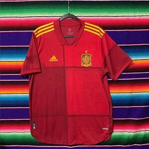 Spain national team FIFA soccer jersey Men's XL USED